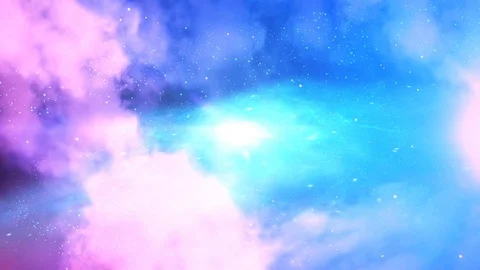 Beautiful particle Nebula Stock Footage 121862016