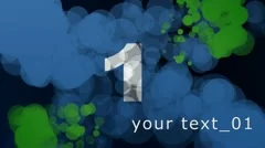 Beautiful Particle Photo album Stock After Effects