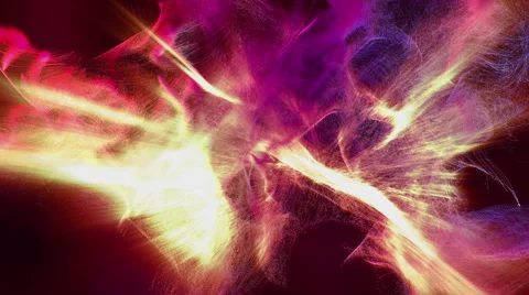 Beautiful Particles in 4K. Seamless loop. Video stock 50086114