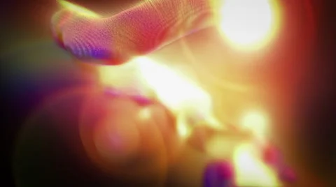 Beautiful Particles in 4K. Seamless loop. Stock Footage 50086664