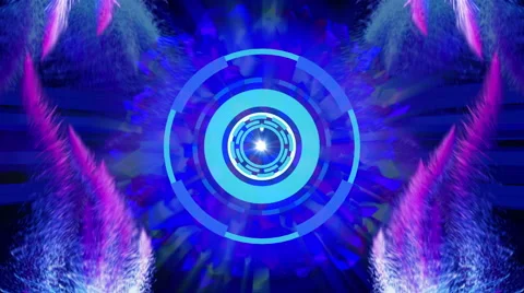 Beautiful Particles in 4K. Seamless loop. Stockbeeldmateriaal 50108749