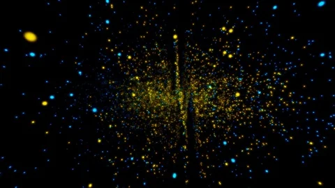 Beautiful Particles Stock Footage 112863427