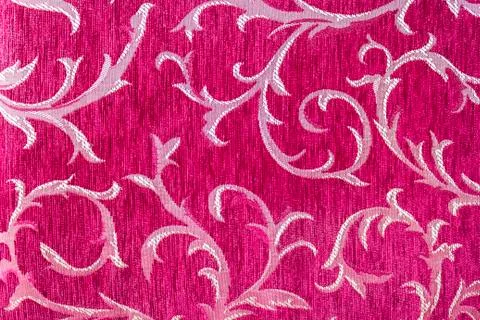 Beautiful pattern on fabric Stock Photos