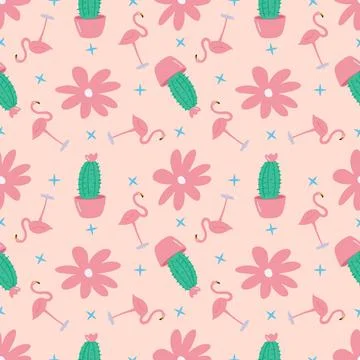 Beautiful pattern with icons and design elements Illustrazione stock