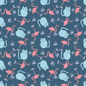 Beautiful pattern with icons and design elements Stock Illustration