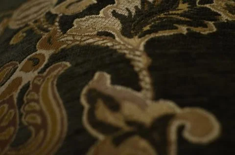 Beautiful pattern on the material Stock Photos