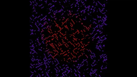Beautiful pattern .movement of multicolored pattern Stock-Footage 313155318