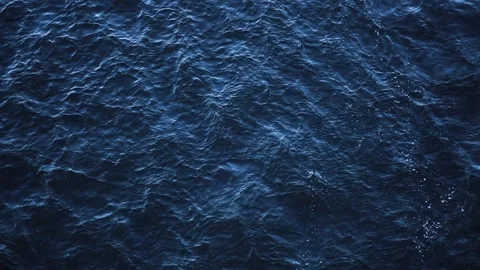 Beautiful pattern of seawater. View from above. Video stock 335892803