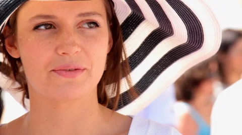 Beautiful people on the Event Stock Footage 7757594