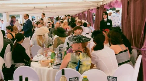 Beautiful people on the Event Stock Footage 7757662