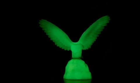 Beautiful Phosphorescent eagle Foto stock