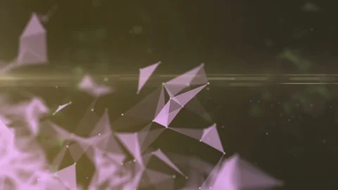 Beautiful Pink Plexus Background Stock Footage 90224401