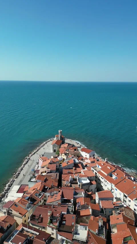Beautiful Piran Stock Footage 272182546