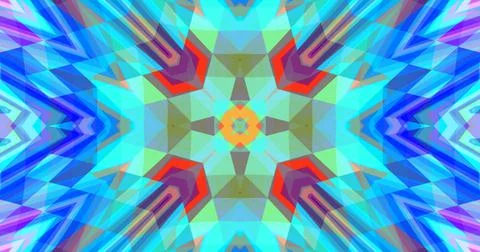 Beautiful Pixels Geometric Pattern Pastel Symmetric Background 스톡 일러스트