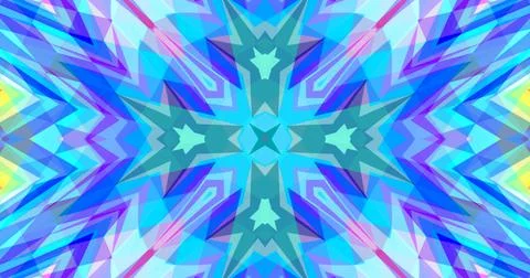 Beautiful Pixels Geometric Pattern Pastel Symmetric Background Stock Illustration