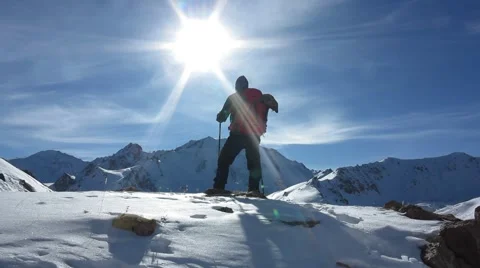 A beautiful place in the mountains Stock Footage 60072560