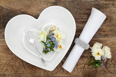 Beautiful Place Setting Stock Photos