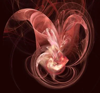 Beautiful plasmatic pattern in pink spectrum Stock Illustration