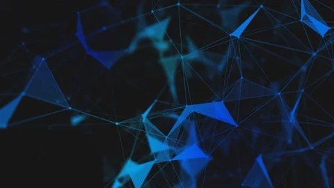 Beautiful plexus . Futuristic technology abstract background. Loop Animation Stock-Footage 76760414