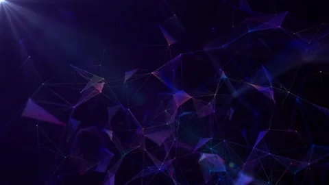 Beautiful plexus . Futuristic technology abstract background. Loop Animation 스톡 동영상 76791692