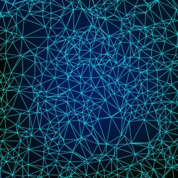 Beautiful polygonal constellation vector illustration of a starry night 스톡 일러스트