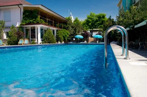 Beautiful pool Stock Photos