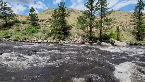 Beautiful Poudre River Video stock 156718248