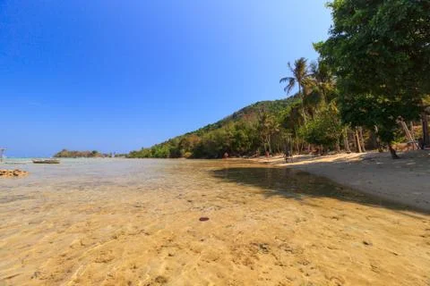 The Beautiful pristine beaches of Karimunjawa, Java, Indonesia Stock Photos