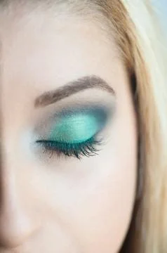Beautiful professional make-up, Stock Photos