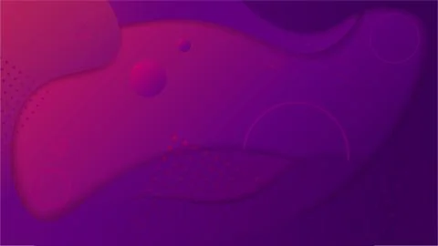 Beautiful purple abstract wave gradient background vector graphic illustration Illustrazione stock