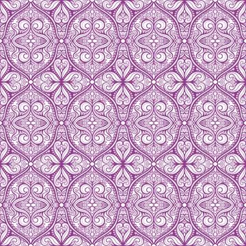Beautiful purple pattern Stock Illustration
