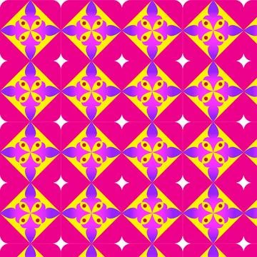 Beautiful purple rose pattern background design Stock Illustration