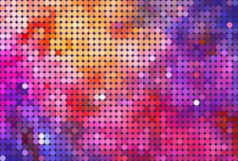 Beautiful purple sparkling dot texture Illustrazione stock