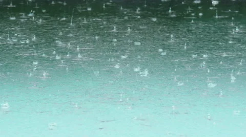 Beautiful rain background Stock Footage 51761152