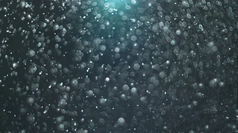 Beautiful rain drops falling in slow motion Stock Footage 46657447