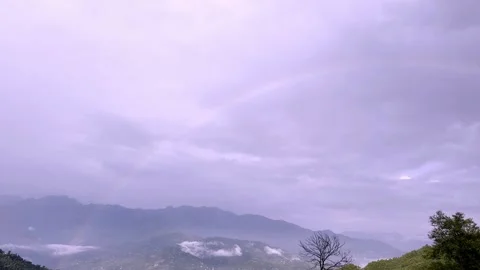 Beautiful Rainbow After Rain 動画素材 339777712