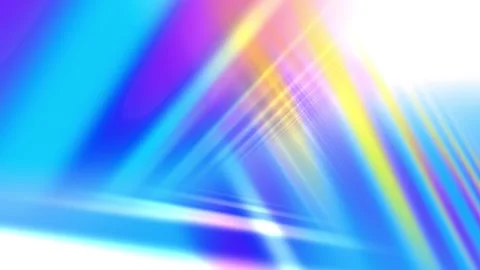 Beautiful rainbow colors in a triangular flare Video stock 138553707