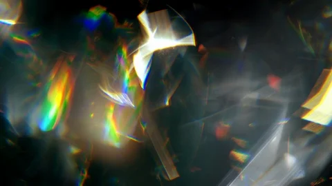 Beautiful Rainbow Diamond Texture Stock Footage 107993357