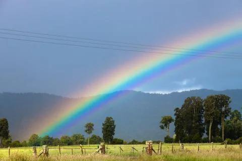 Beautiful rainbow Stock Photos