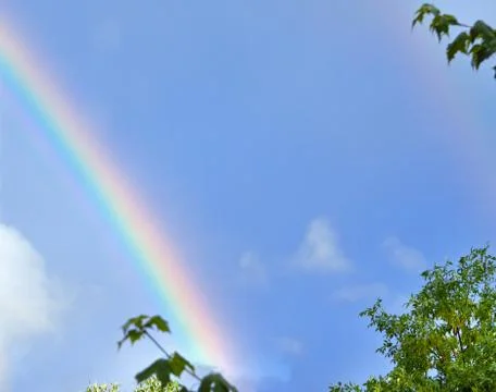Beautiful rainbow Stock Photos