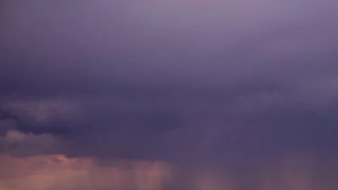 Beautiful rainy dark Storm clouds before thunderstorm TimeLapse in Tropical s Stock Footage 156407356