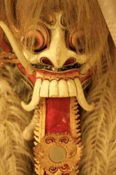 Beautiful Rangda mask Stock-Fotos