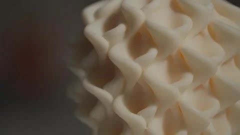 A beautiful ready-made aromatic wax candle. The candle is handmade.Close up. Vídeo Stock 269498252
