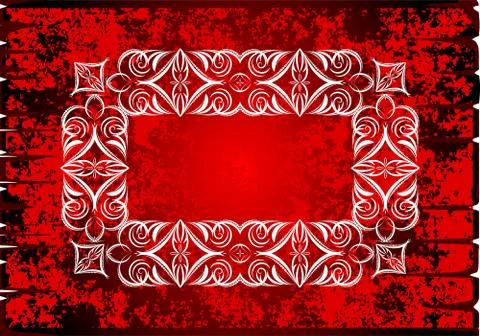 Beautiful red background. Stock Illustration