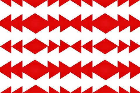 Beautiful Red Designer On The White Surface Illustrazione stock