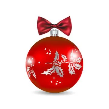 Beautiful red orb Stock Illustration