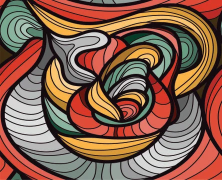 Beautiful red pattern background Stock Illustration