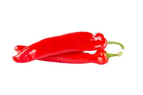 Beautiful red pepper Stock Photos