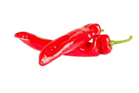 Beautiful red pepper Stock Photos