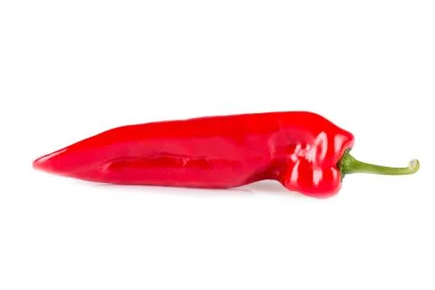 Beautiful red pepper Stock Photos
